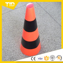 Manchon en PVC pour cône de signalisation en plastique AVERTISSEMENT